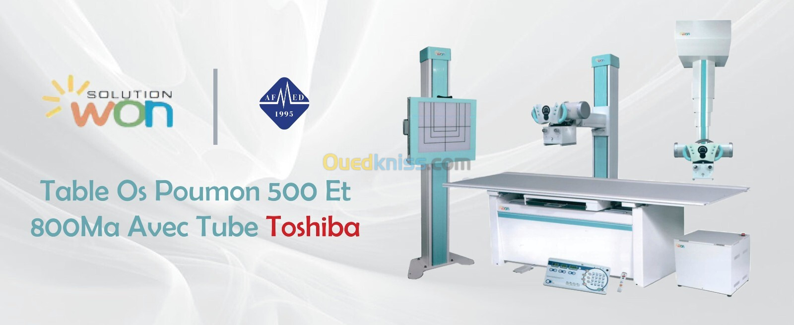 TABLE DE RADIOLOGIE 500MA -650MA - 800 MA