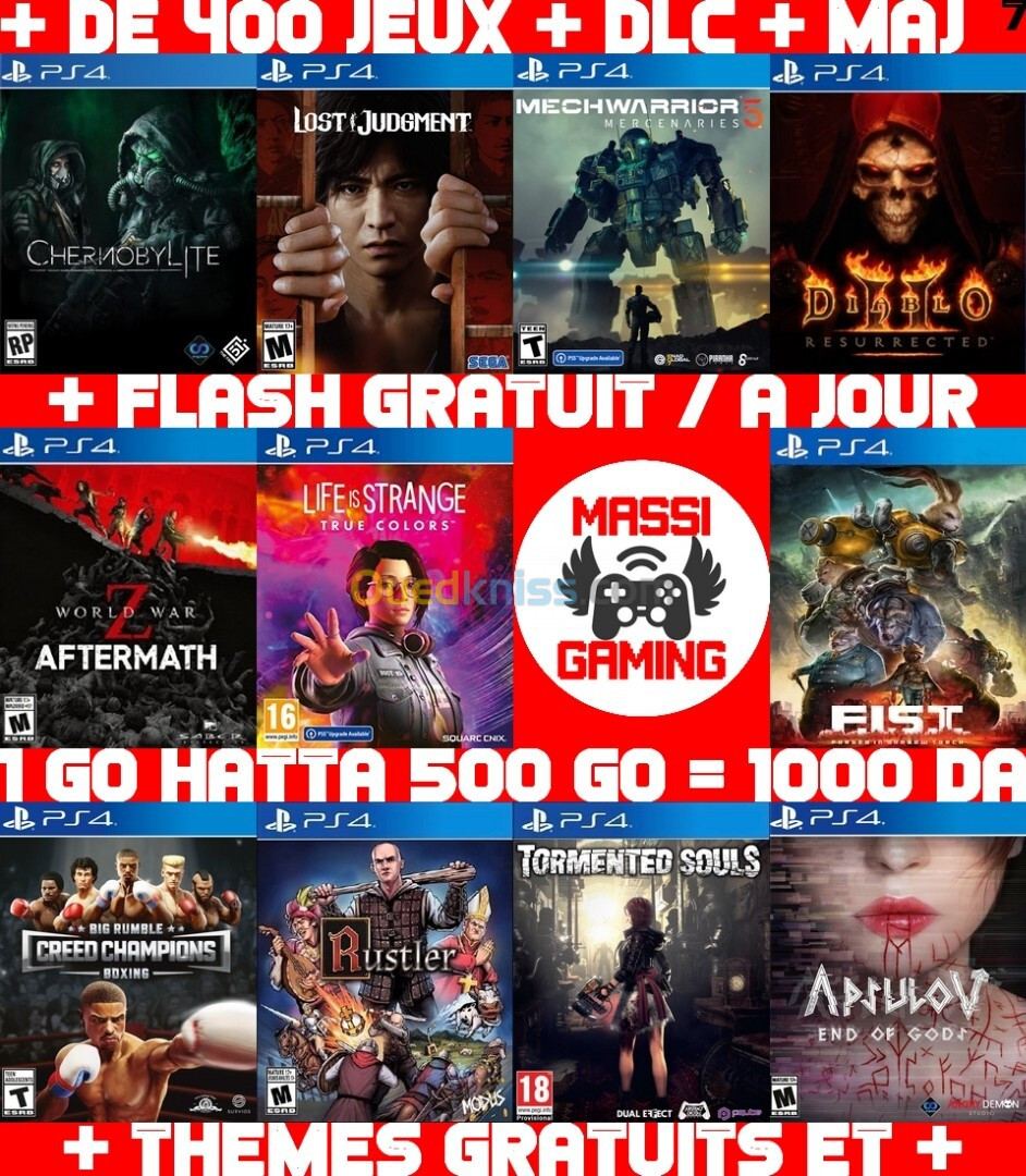 INSTALLATION JEUX DIAL PS4 FLASHÉE 9.00 & 11.00 (+ FLASH GRATUIT + DLC + MISE A JOUR) **