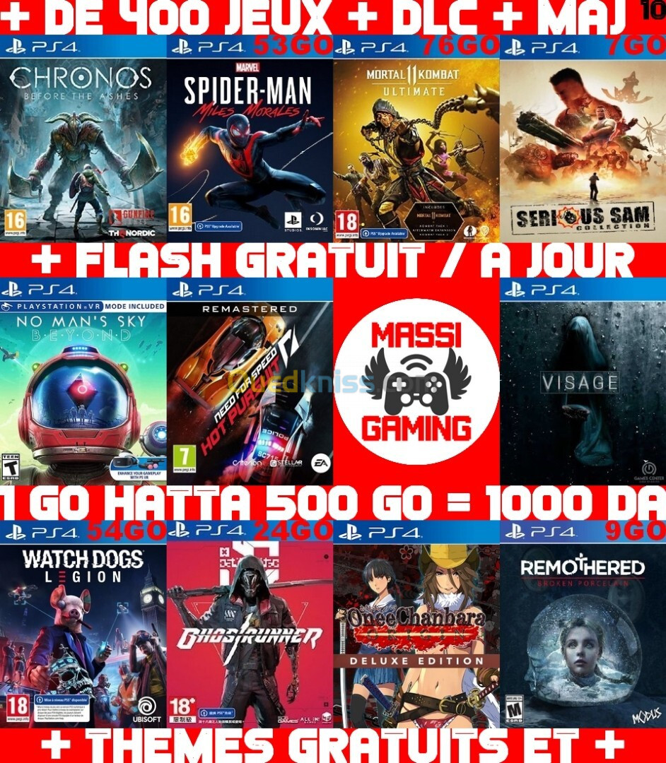 INSTALLATION JEUX DIAL PS4 FLASHÉE 9.00 & 11.00 (+ FLASH GRATUIT + DLC + MISE A JOUR) **