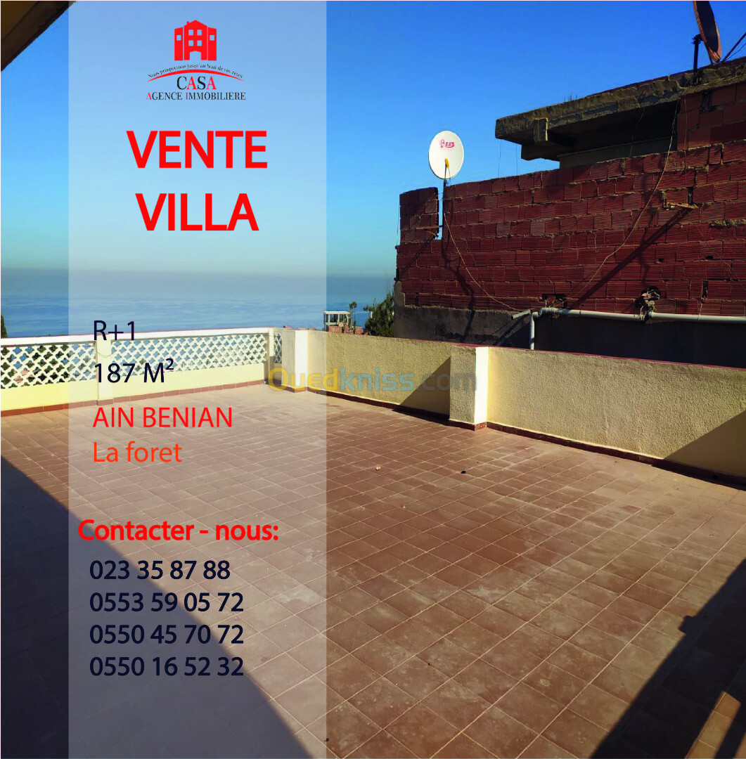 Vente Villa Alger Ain benian