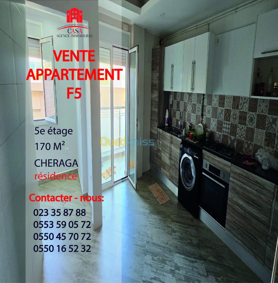 Vente Appartement F5 Alger Cheraga