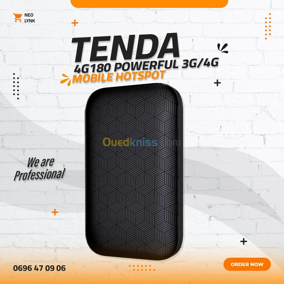 TENDA 4G180 POWERFUL 3G/4G MOBILE HOTSPOT