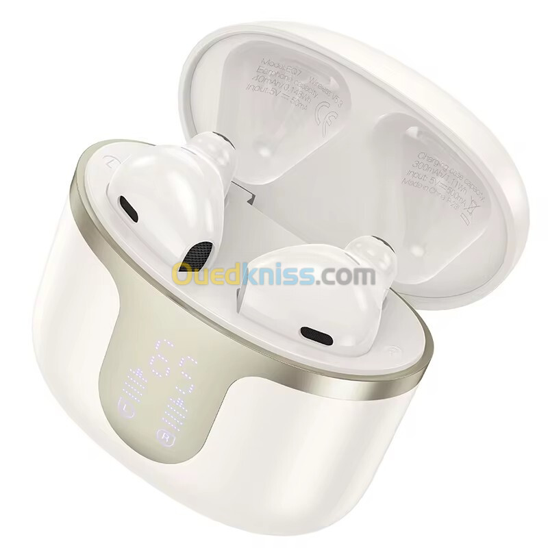 Airpods Hoco EQ7 Snowflake 7h 300mAh / 40mAh Bluetooth 5.3 