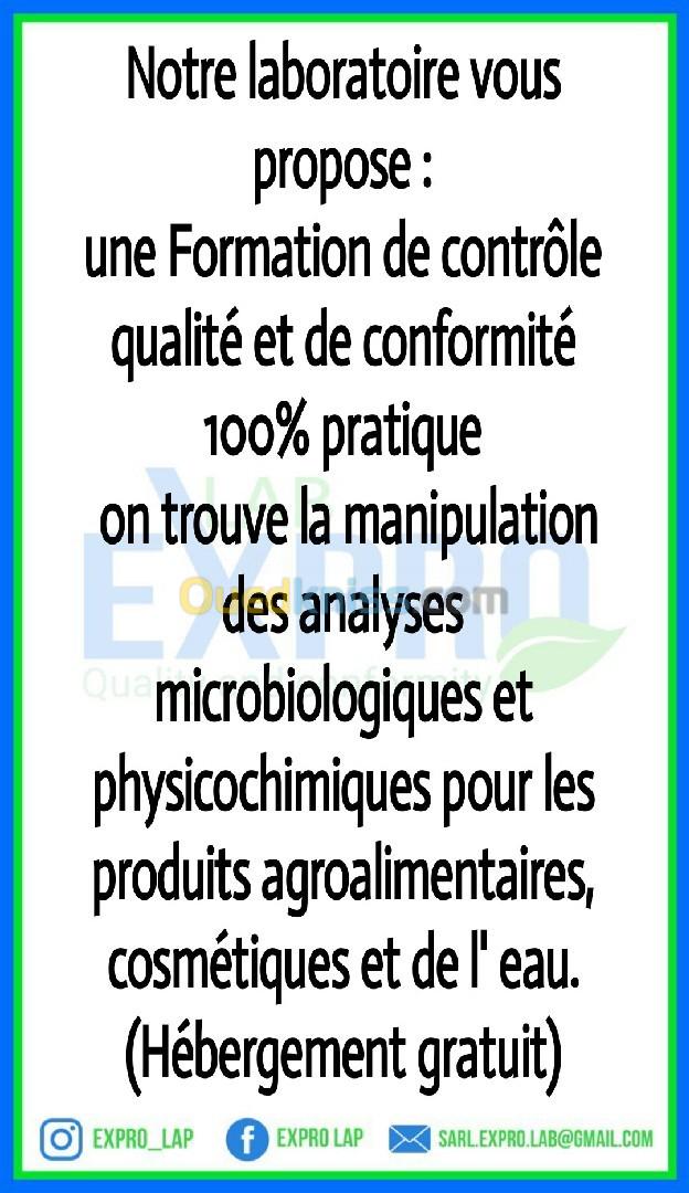 Formation de contrôle qualité et de conformité 