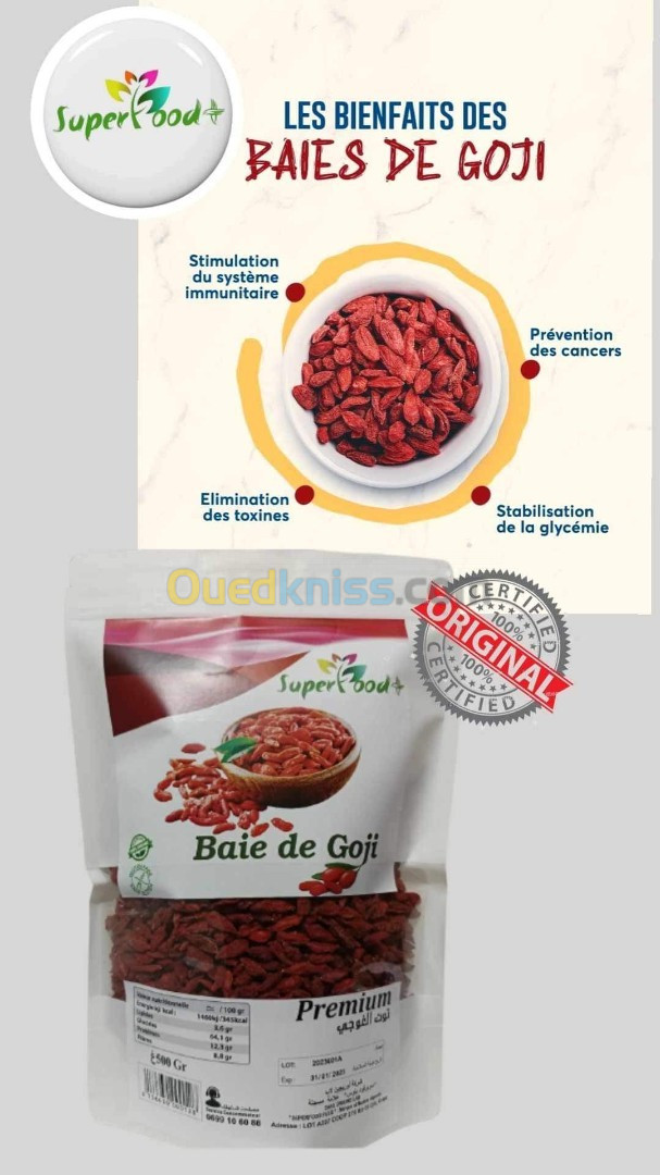 Baie de goji 