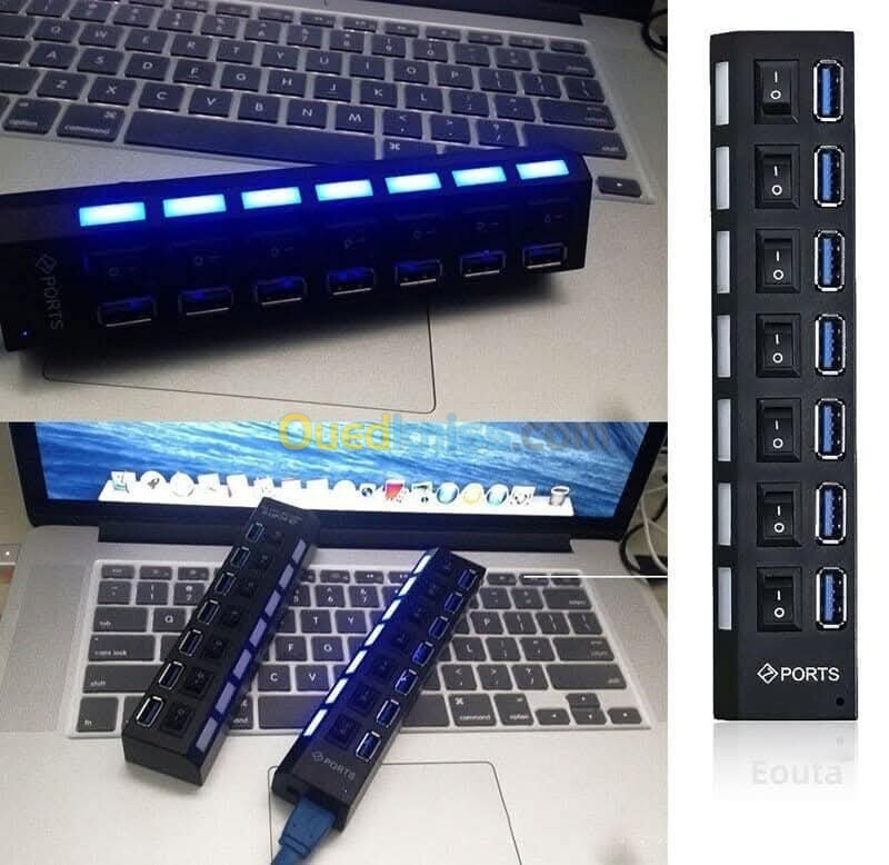 HUB USB 7 ports