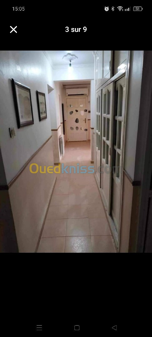 Vente Appartement F4 Alger Bordj el kiffan