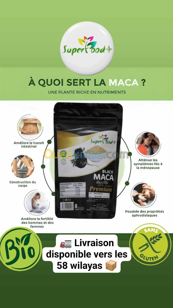 Maca noire 