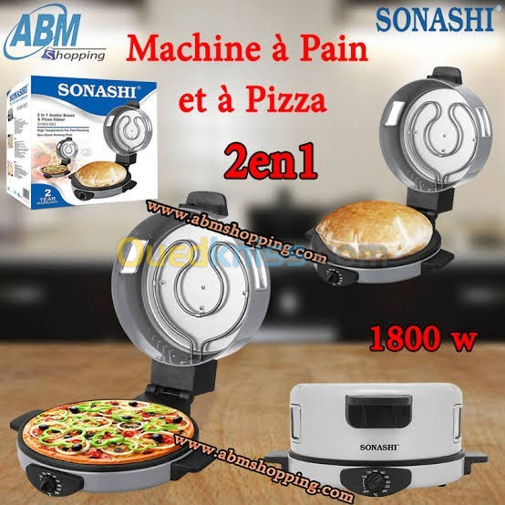 Sonashi Machine à Pain et à Pizza 07,91,43,95,84