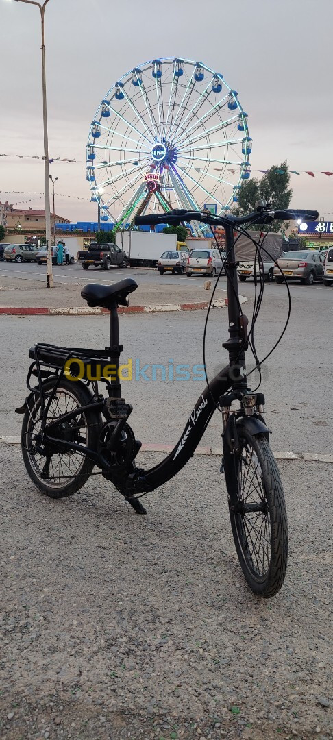 Ravel 20" 7v Pliant Noir Vélo Électrique دراجة كهربائية 2024