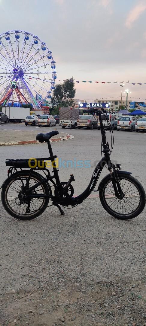 Ravel 20" 7v Pliant Noir Vélo Électrique دراجة كهربائية 2024