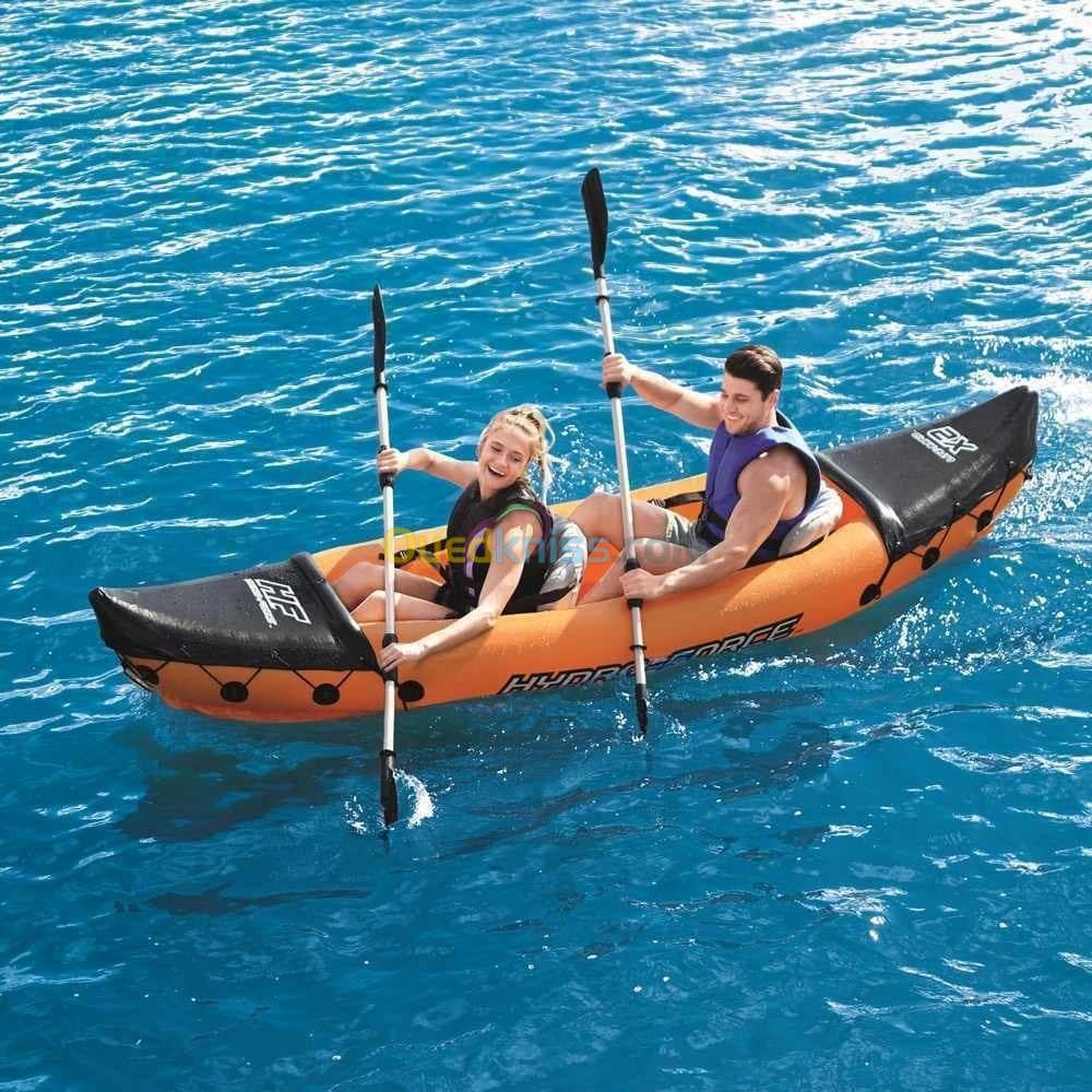 Kayak bestway 65077 Gonflable 2 Personnes Avec 2 Pagaies Lite Rapid X2 Hydro-Force  