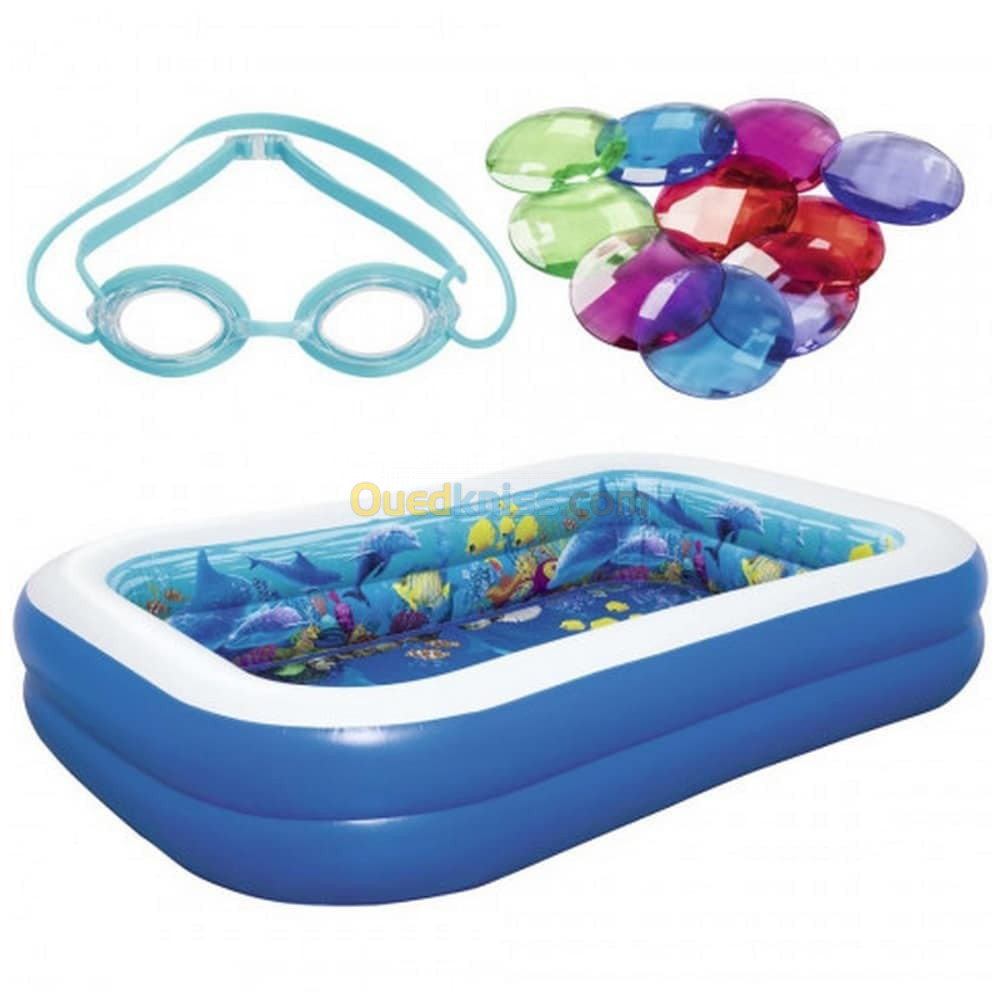 Piscine Rectangulaire Gonflable 54177