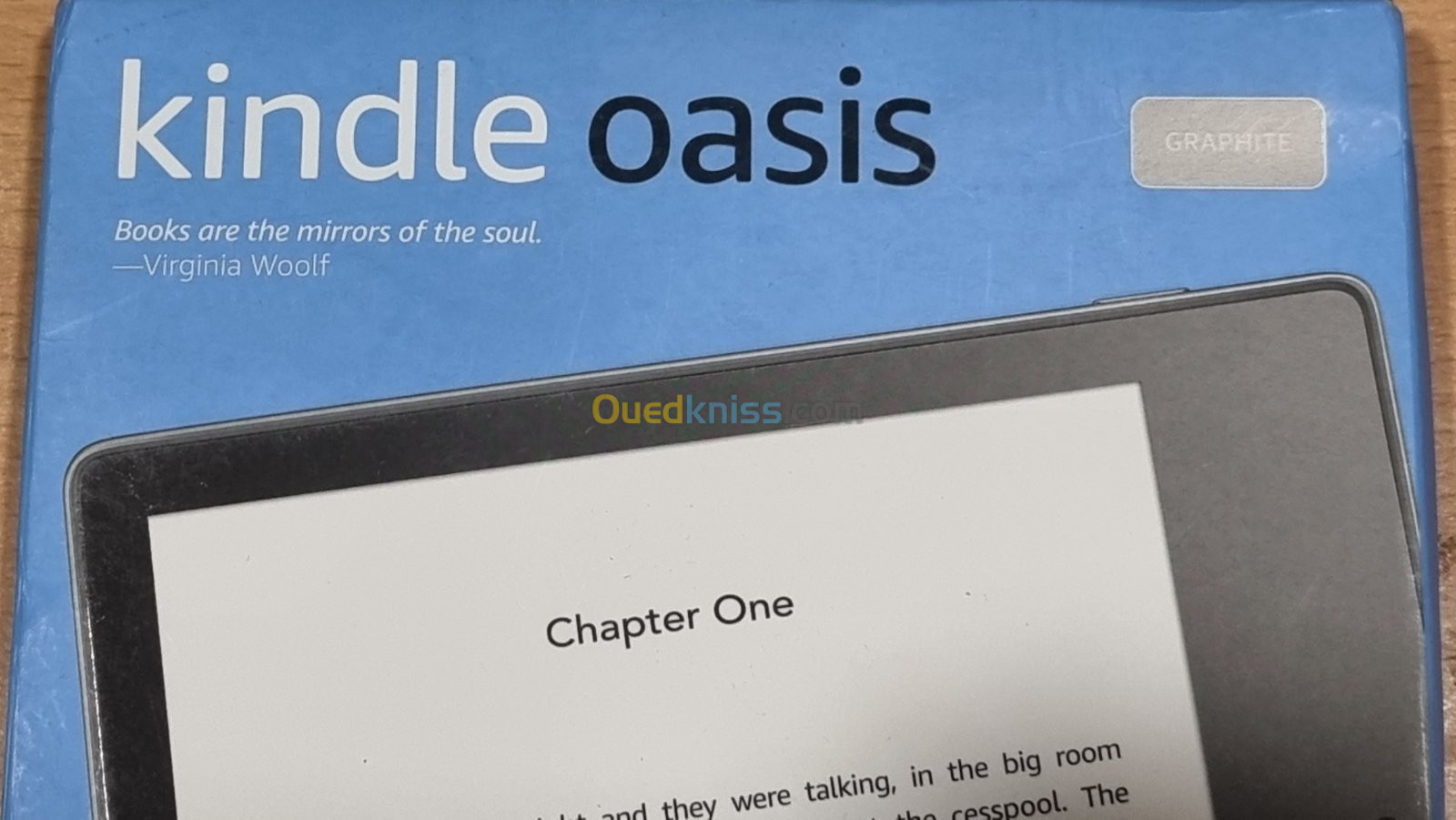 Kindle Oasis, Maintenant avec température d'éclairage ajustable, Résistant  à l'eau, 8 Go Wi-Fi, Graphite : : Appareils  et Accessoires