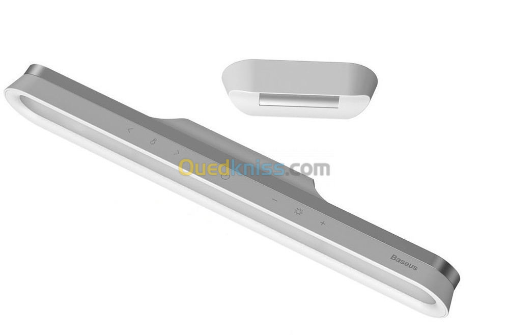 Baseus LED Lampe de Bureau Magnétique Lampe de Table Armoire Lumière USB Rechargeable 
