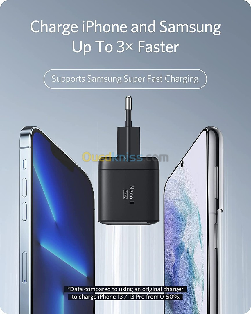 Chargeur USB C rapide pour Samsung Galaxy Algeria