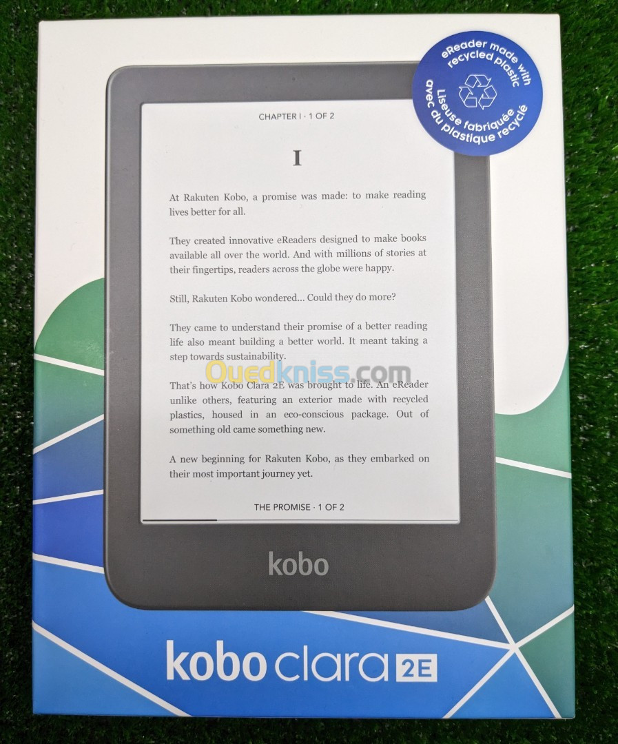Kobo Clara 2E Liseuse eBook - Écran tactile HD 6 1448 x 1072 - Étanche  IPX8 - 16 Go - Lecture portrait/paysage - Wi-Fi/Bluetooth - USB-C - Alger  Algérie