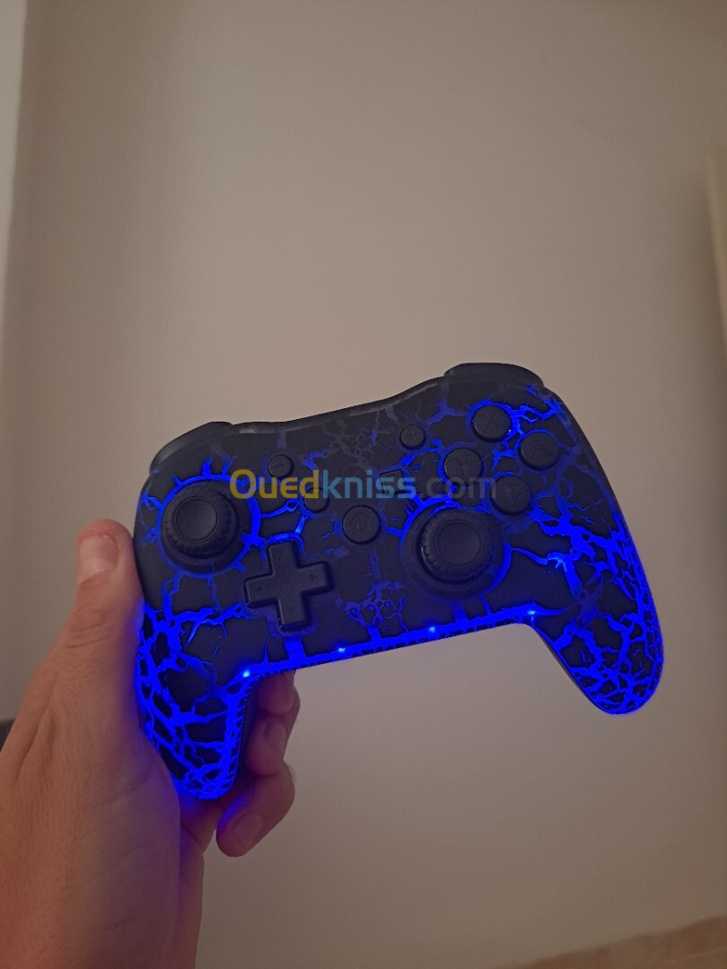 Manette gamepad LED 7 couleur 