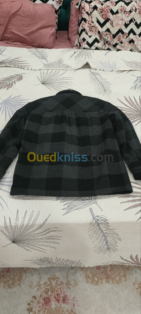 Veste only and sons à carreaux homme original 