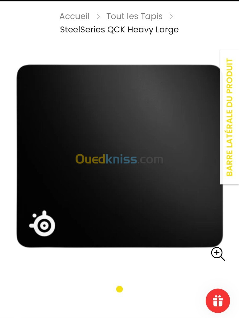 Tapis souris SteelSeries QCK Heavy Large