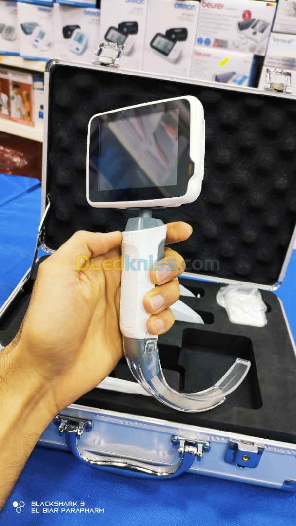 Laryngoscope vidéo caméra 