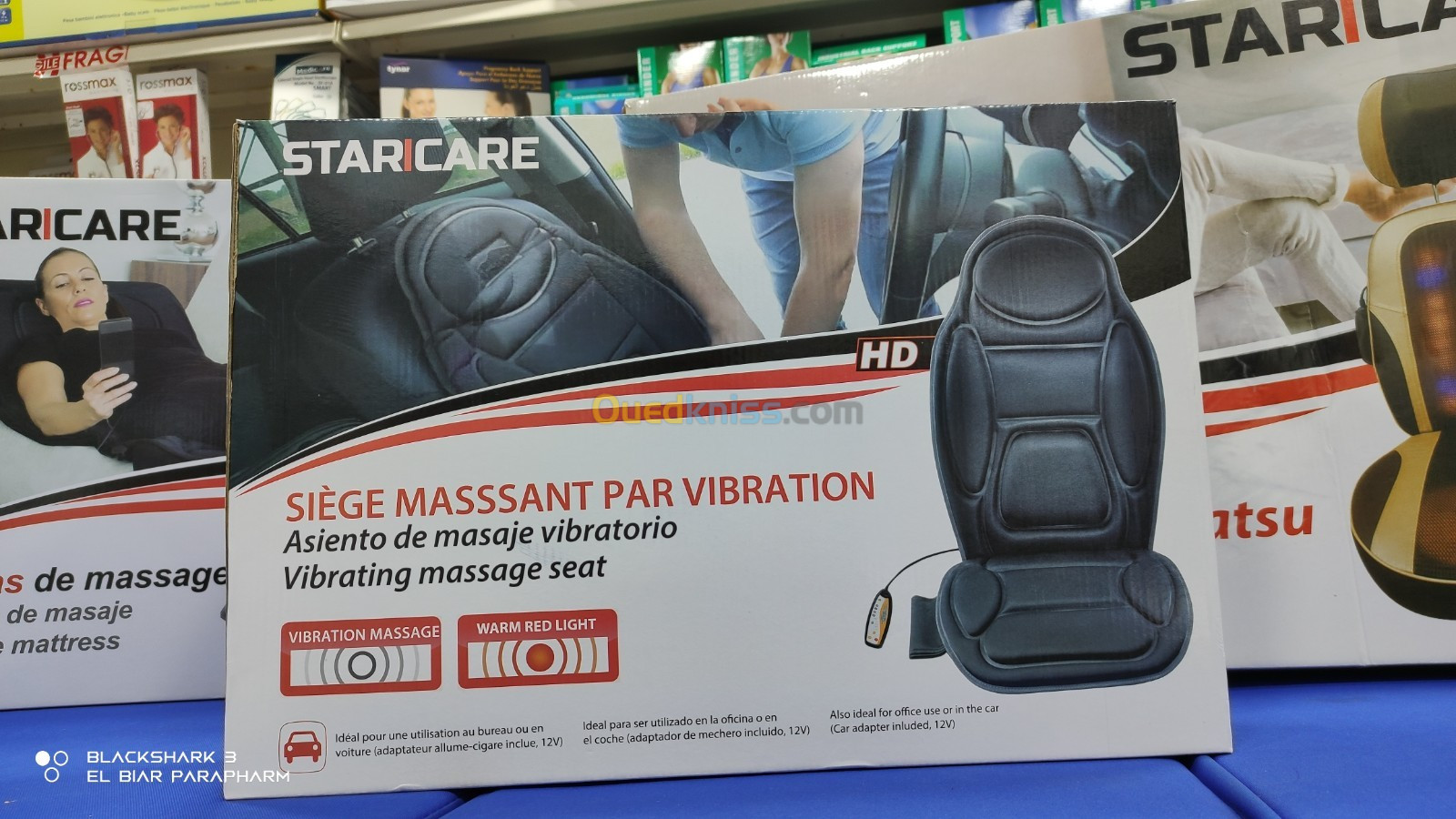 Siege massant voiture Medisana MCH - Siège de massage