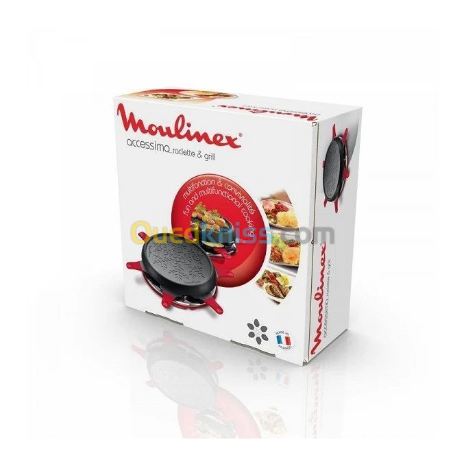 Moulinex Appareil à raclette / grill 6 personnes Accessimo  - 2600w