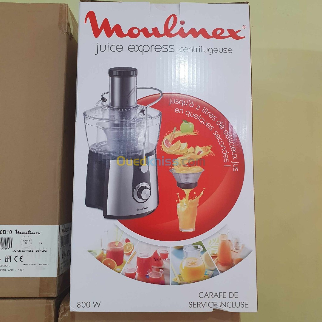 Centrifugeuse Juice Express Moulinex 800W