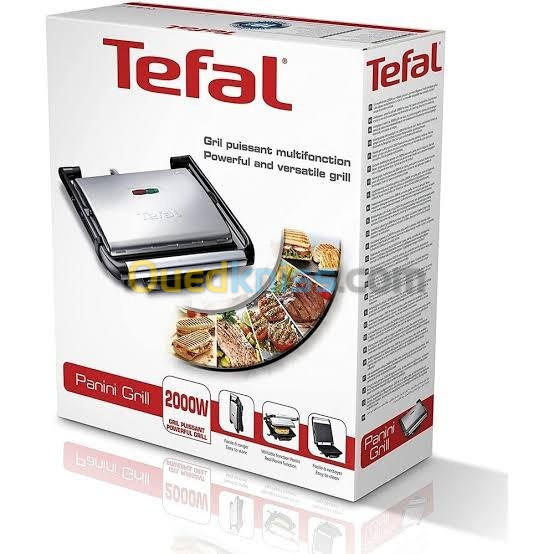 Grille-viande et Panineuse électrique Multifonctions Inicio Grill Adjust Tefal