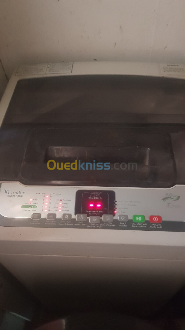 Machine a laver 6kg condor