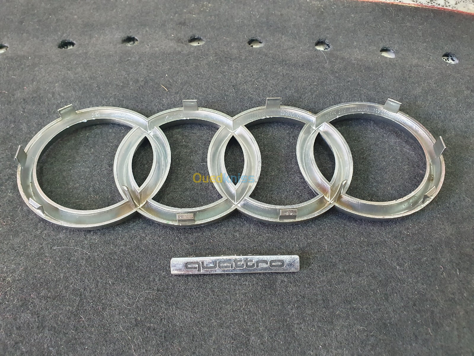 Logo Audi Q5 dorigine 