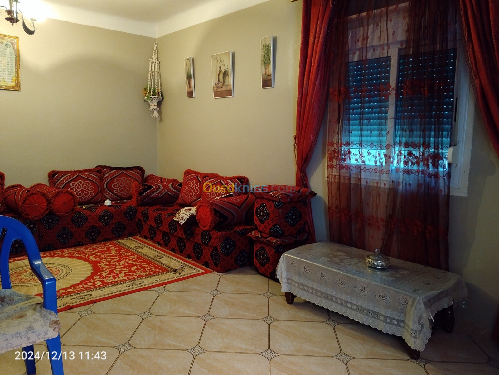 Vente Appartement F3 Mascara Mohammadia