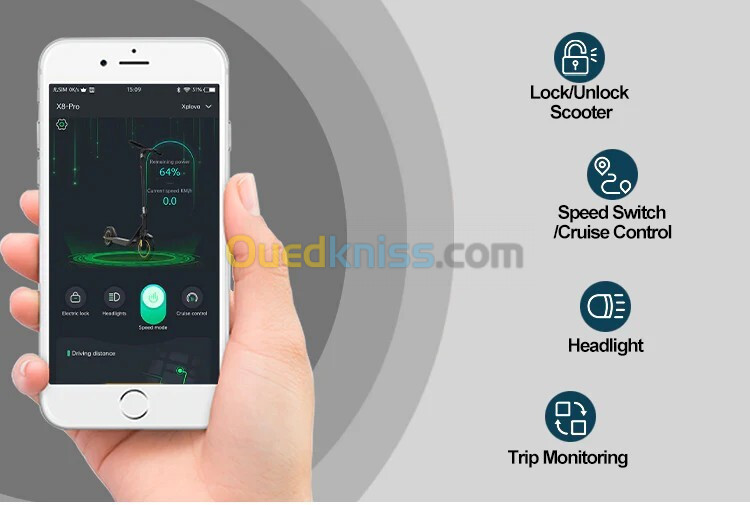 Trottinette électrique X8 PRO