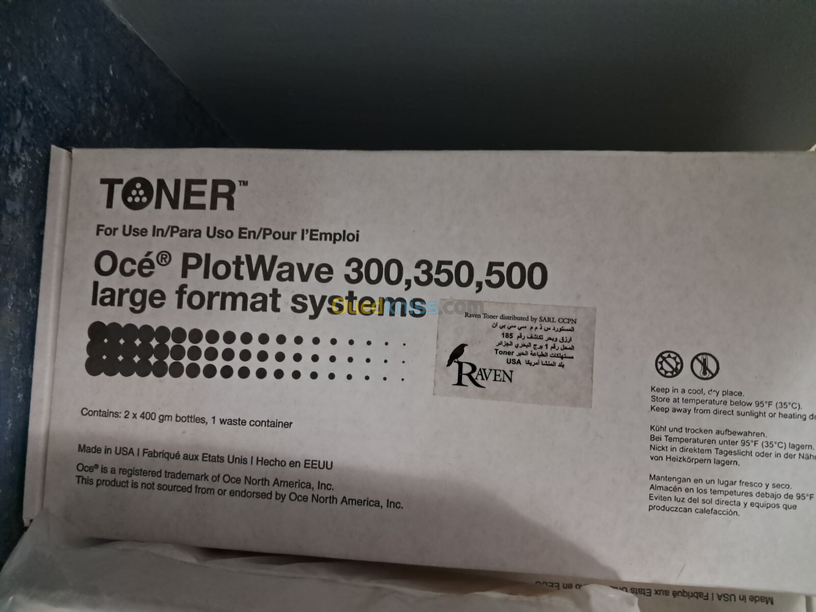 Toner oce plotwave 345/340 ,365/360,350/500