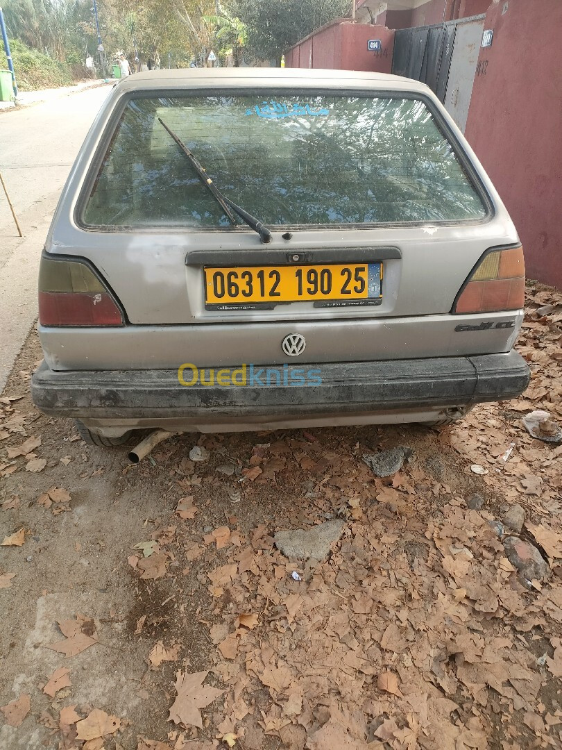 Volkswagen Golf 2 1990 