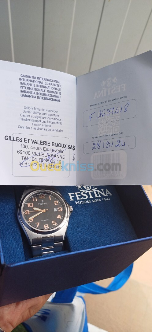 Belle Festina Originale pour Hommes.