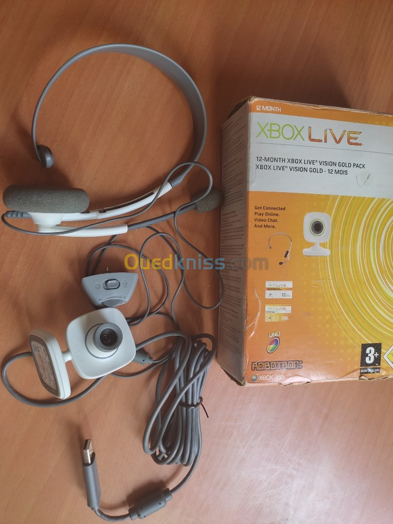 Pack casque caméra Xbox original 