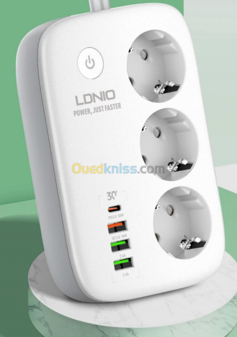 Ldnio MULTI PRISE INTELLIGENTE WIFI SEW3452 2500W Original 