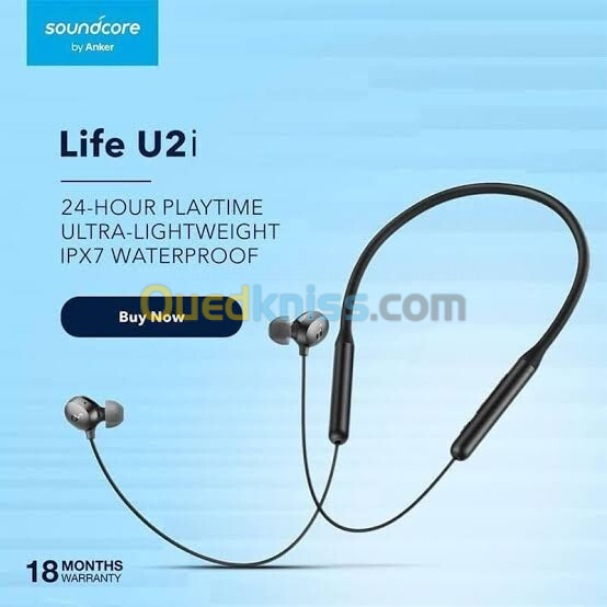 Anker Soundcore Ecouteurs Sans Fil Bluetooth Life U2I Original