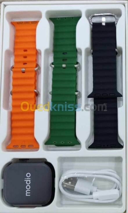 SMART WATCH MODIO 4G ULTRA MAX PLUS AVEC PUCE 3 BRACELET 