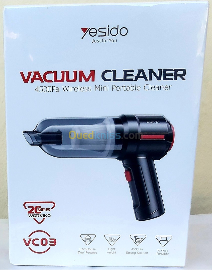 Yesido mini aspirateur VC03 Sans Fil Portable Cleaner