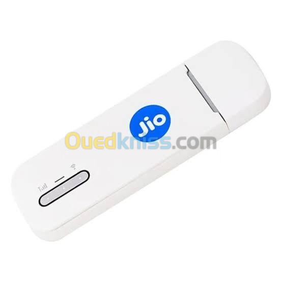 Jio Clé Wi-Fi 4G 5G USB LTE 150 Mbps  300 Mbps Jusqu'à 12 appareils Avec Djezzy ooredoo Mobilis