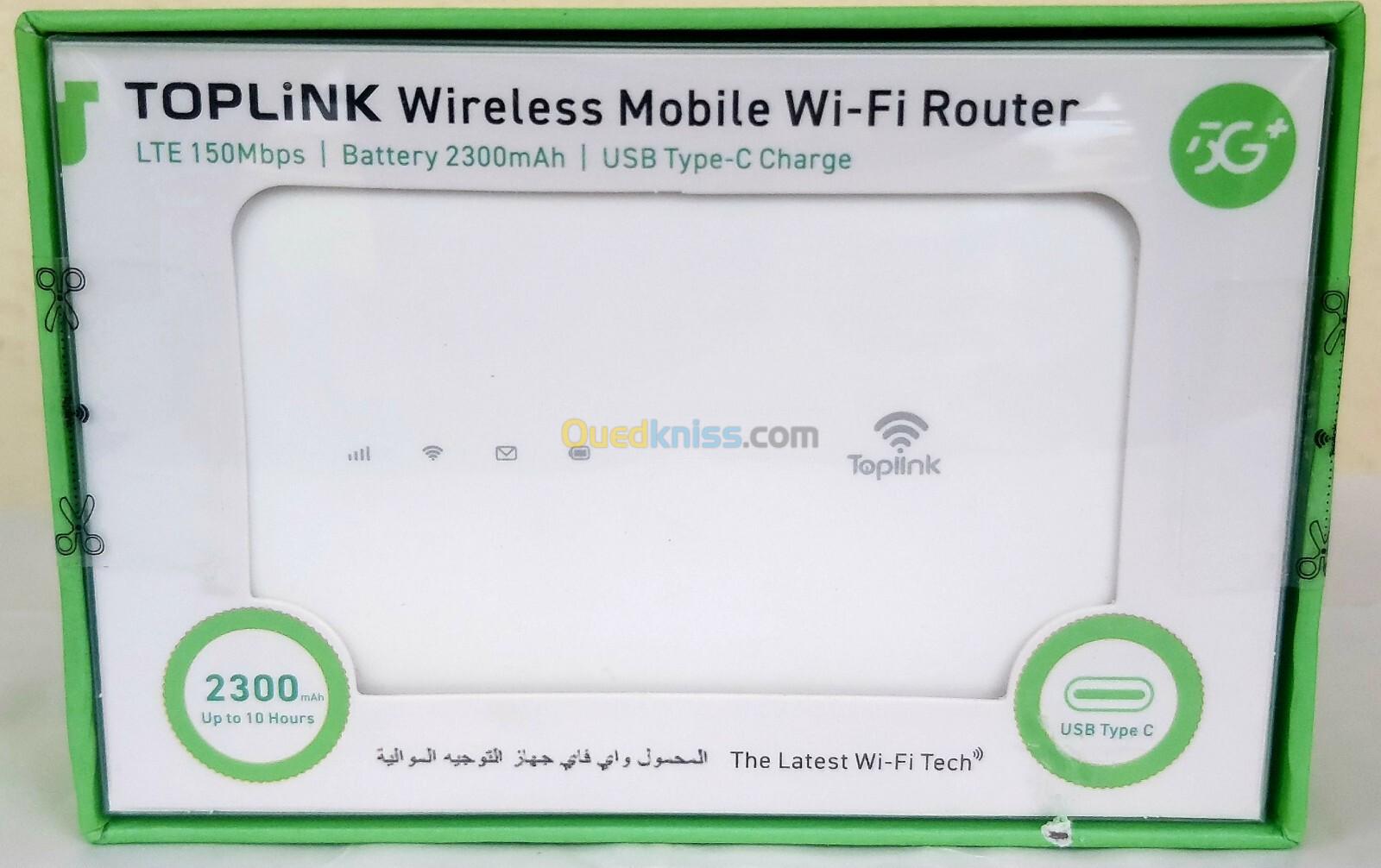 Modem Toplink 5G Wireless Router  2300Mah