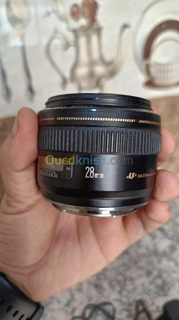 Objectif28 mm usm pour canon 