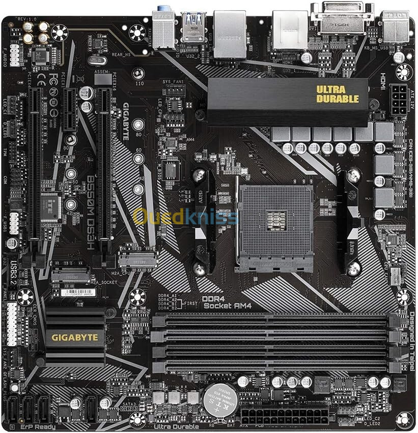 GIGABYTE Carte Mere B550M DS3H