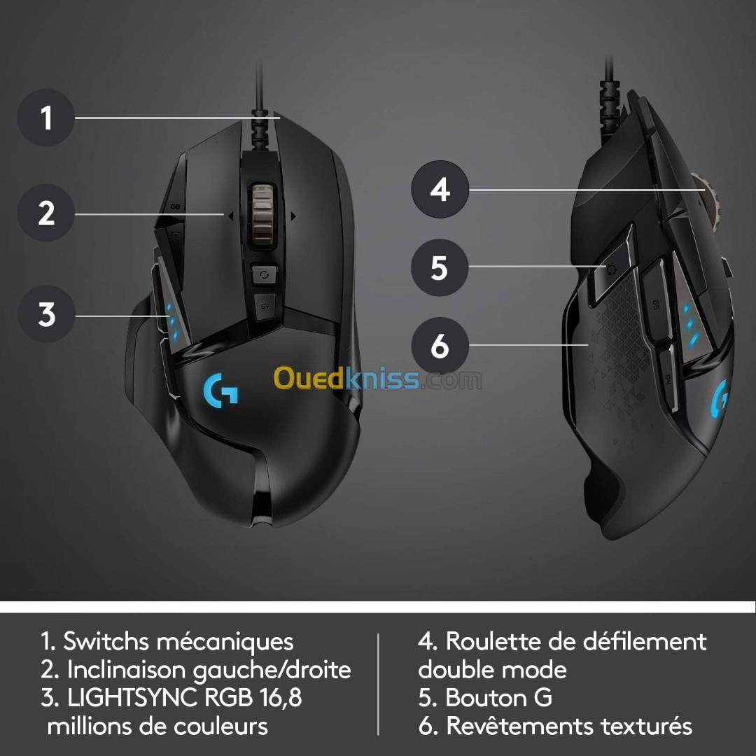 Logitech Souris Gaming G502 HERO