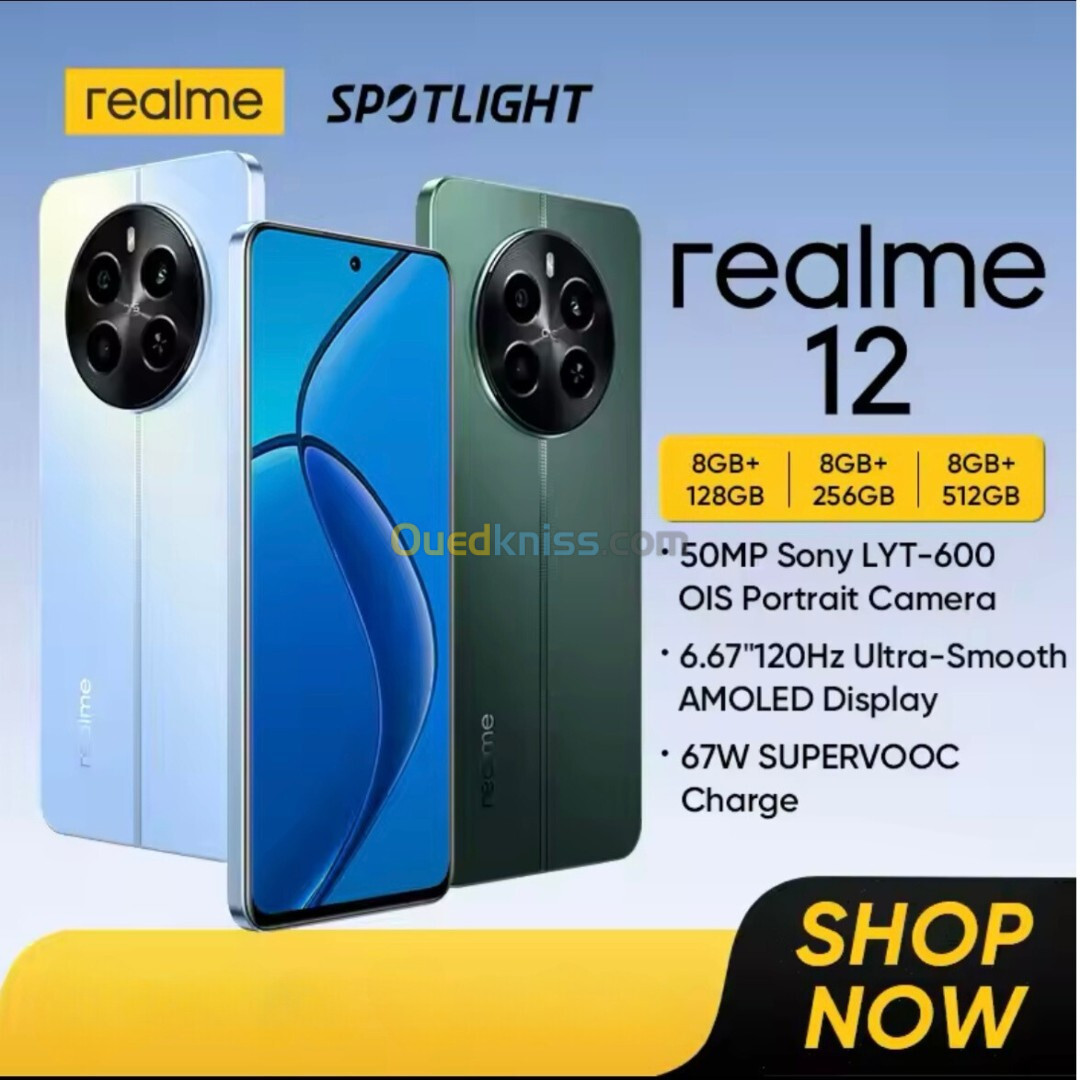 Realme 12 5G 256GB/8Ram DUOS