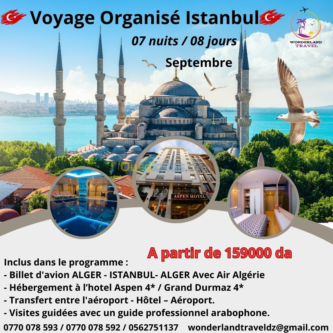 voyage organisé ISTANBUL