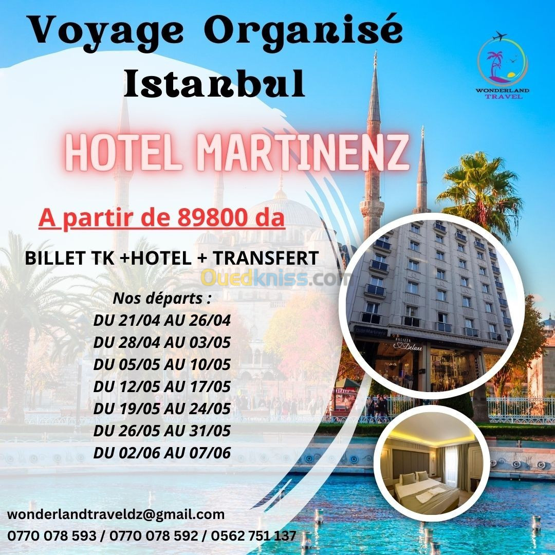 voyage organisé ISTANBUL