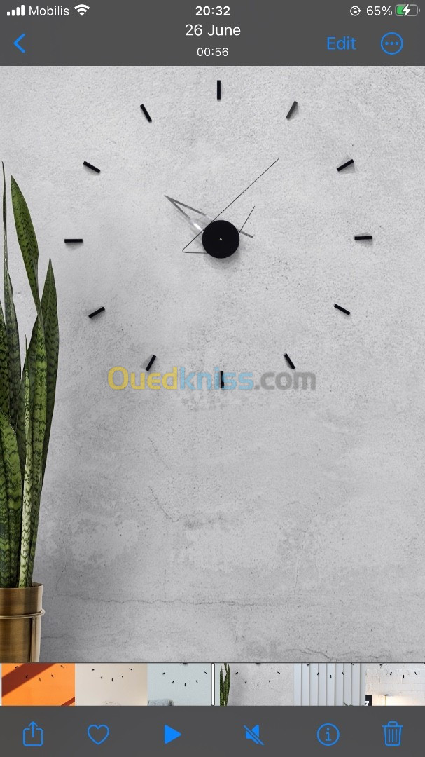 Horloge 3d